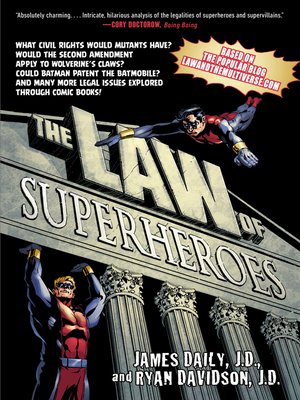 cover image of The Law of Superheroes